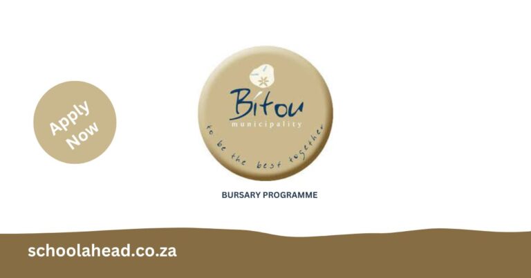 Bitou Municipality Bursary Programme