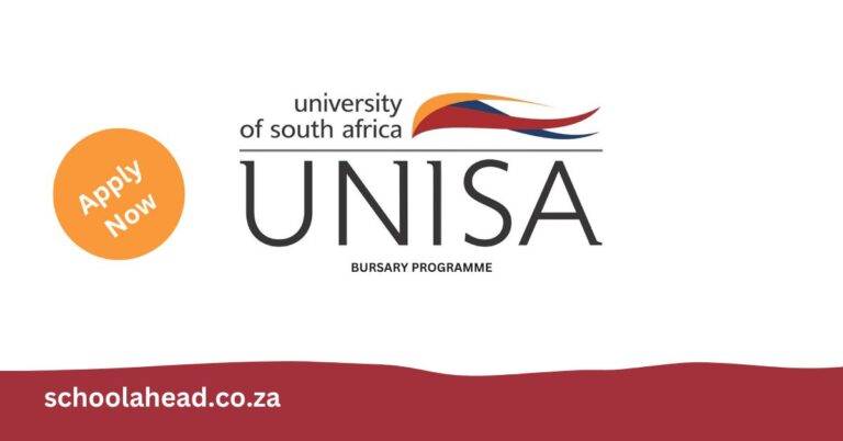 Department of Transport: UNISA Bursaries 2024 - SchoolAhead