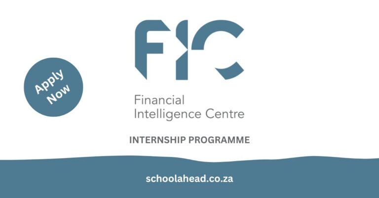 Financial Intelligence Centre (FIC) Internship Programme