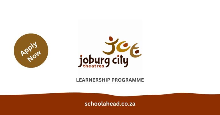 Joburg City Theatres Learnership Programme