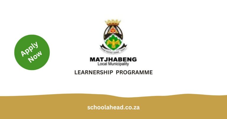 Matjhabeng Municipality Learnership Programme