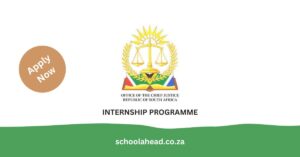 Office of the Chief Justice Internship Programme