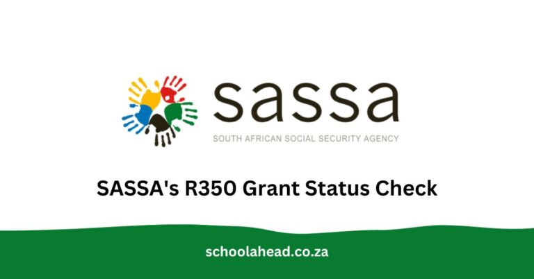 SASSA's R350 Grant Status Check