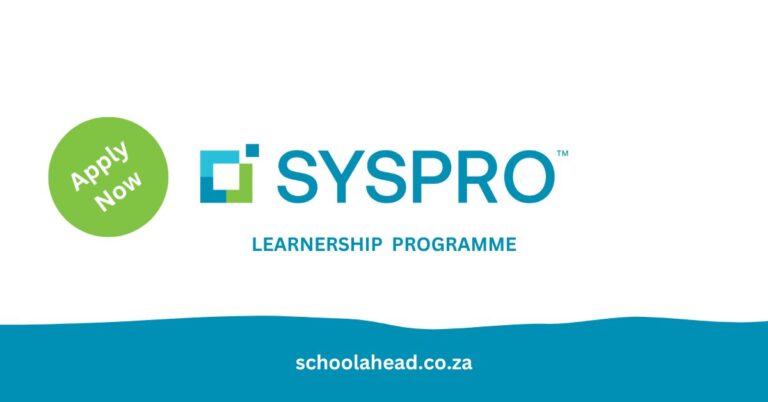 SYSPRO Learnership Programme