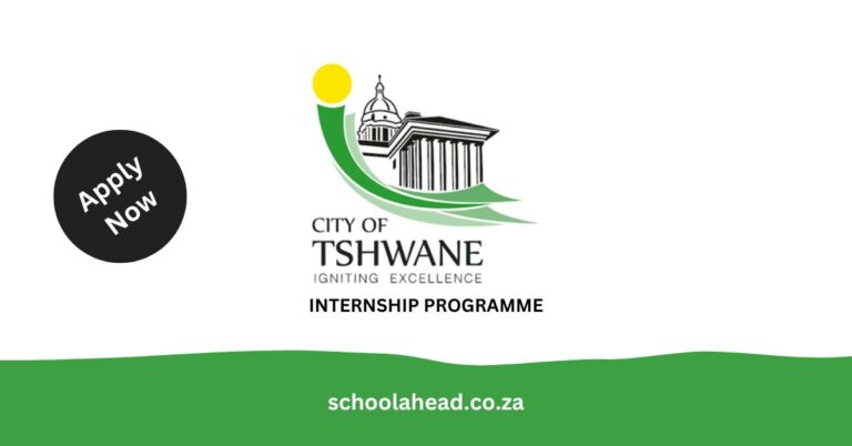 City of Tshwane Municipality Internship Programme