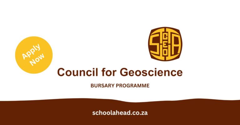 Council for Geoscience CGS Bursary Programme