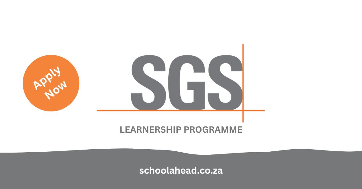 SGS: YES Learnership Opportunity 2024 - SchoolAhead