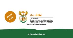 Department of Trade, Industry and Competition (DTIC) Internship Programme