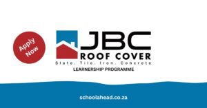 JBC Roof Cover Learnership Programme