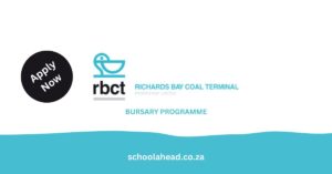 Richards Bay Coal Terminal (RBCT) Bursary Programme