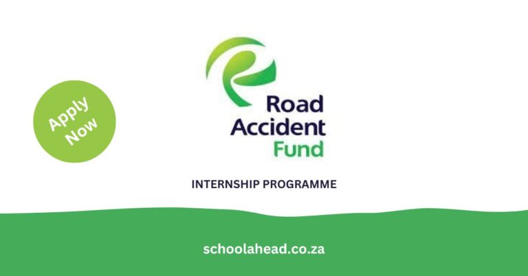 Road Accident Fund (RAF) Internship Programme