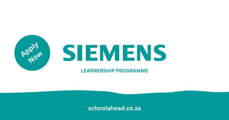 Siemens Learnership Programme