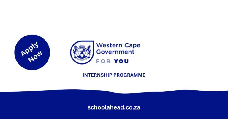 Western Cape Government Internship Programme