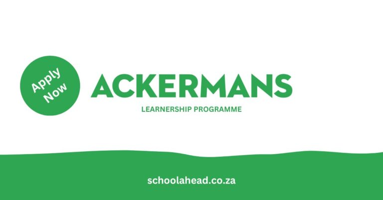 Ackermans Learnership Programme