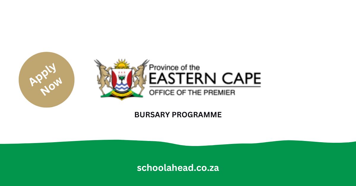 Eastern Cape Office of the Premier: Bursaries 2024 - SchoolAhead