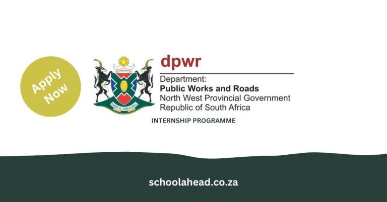 North West Department Of Public Works Internship Programme