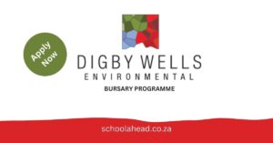 Digby Wells Environmental Bursary Programme