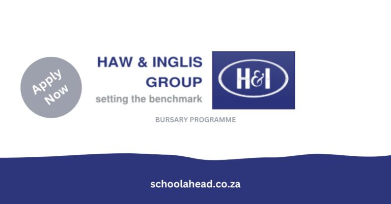 Haw & Inglis Bursary Programme