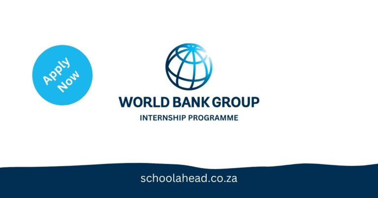 World Bank Group Internship Programme