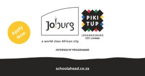 Johannesburg Pikitup Internship Programme