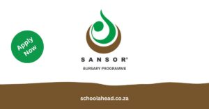 South African National Seed Organization (SANSOR) Bursary Programme