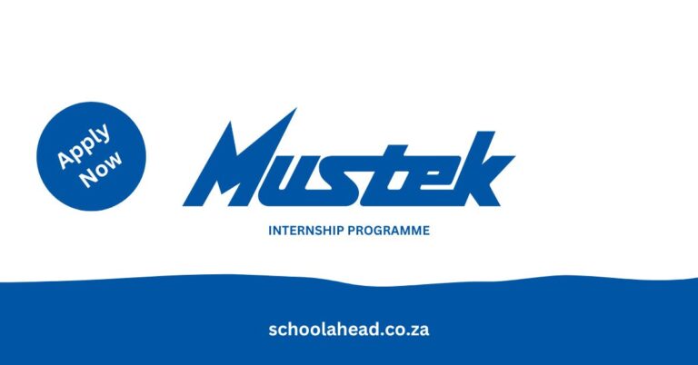 Mustek: Graduate Internship Programme 2024 / 2025