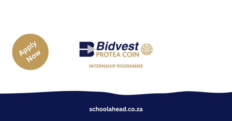 Bidvest Protea Coin Internship Programme