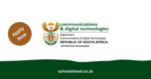 Department of Communications and Digital Technologies (DCDT) Internship Programme