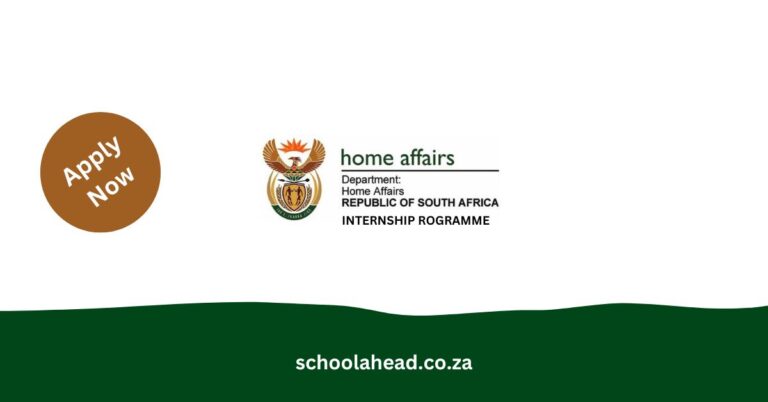 Department of Home Affairs Internship Programme