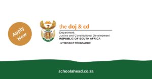 Department of Justice and Constitutional Development Internship Programme