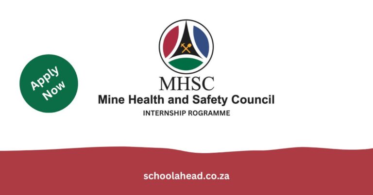 Mine Health and Safety Council (MHSC) Internship Programme