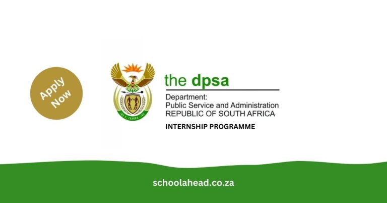 Department of Public Service and Administration Internship Programme