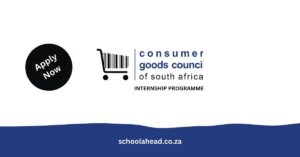 Consumer Goods Council of South Africa (CGCSA) Internship Programme